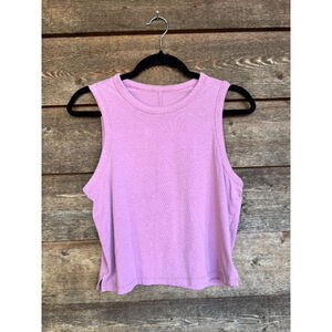 Lululemon cotton cropped tank